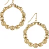 Patricia Nash Beaded Hoop Earrings| Earrings