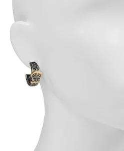 Patricia Nash Belt Hoop Earrings| Earrings