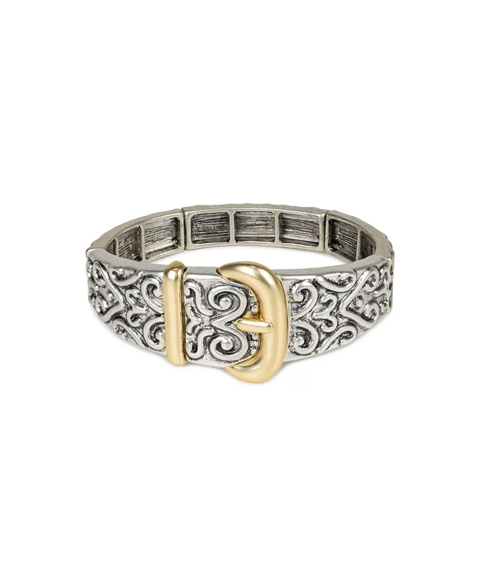 Patricia Nash Belt Stretch Cuff| Bracelets