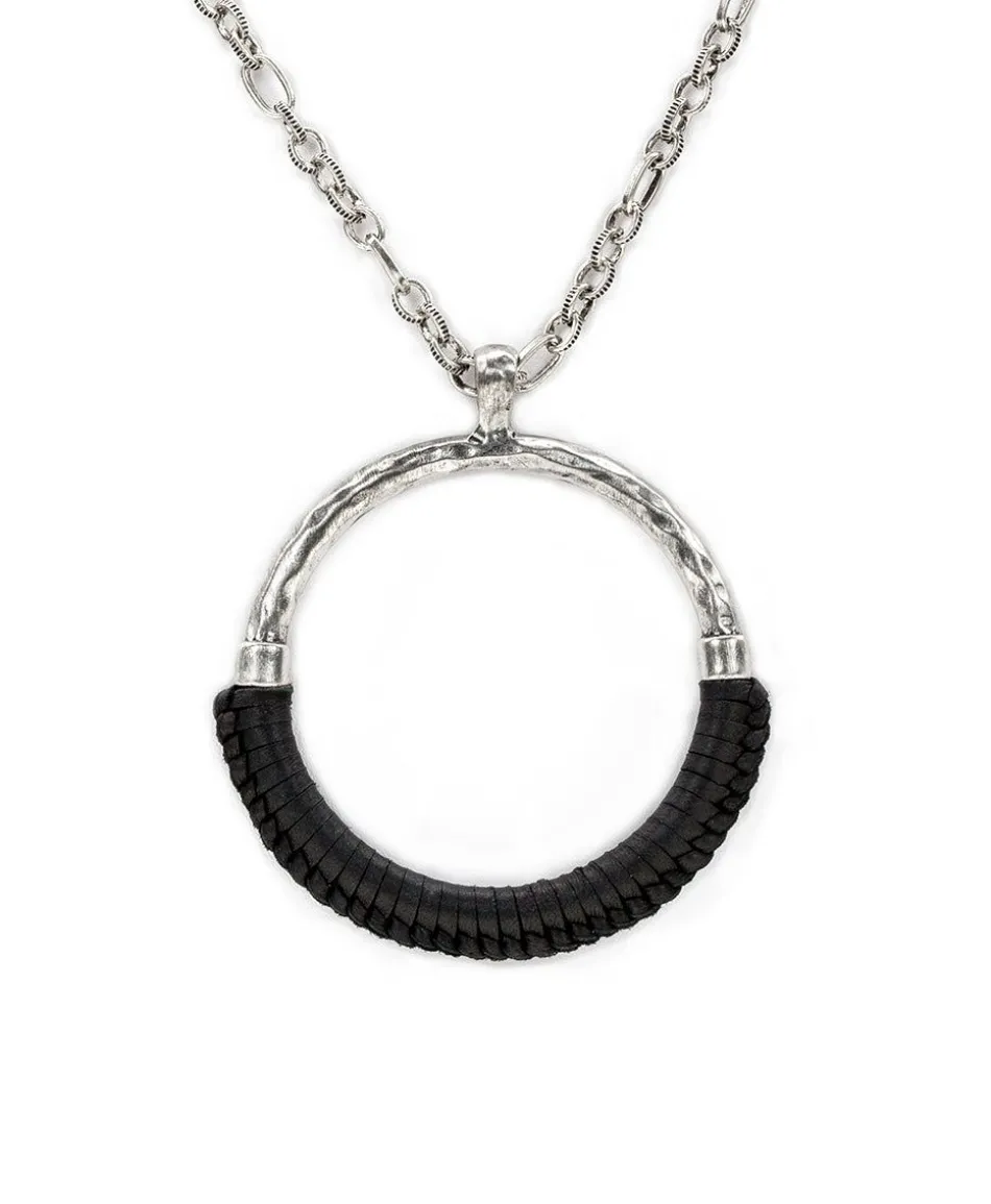 Patricia Nash Carmelina Wrapped Ring Pendant Necklace| Necklaces