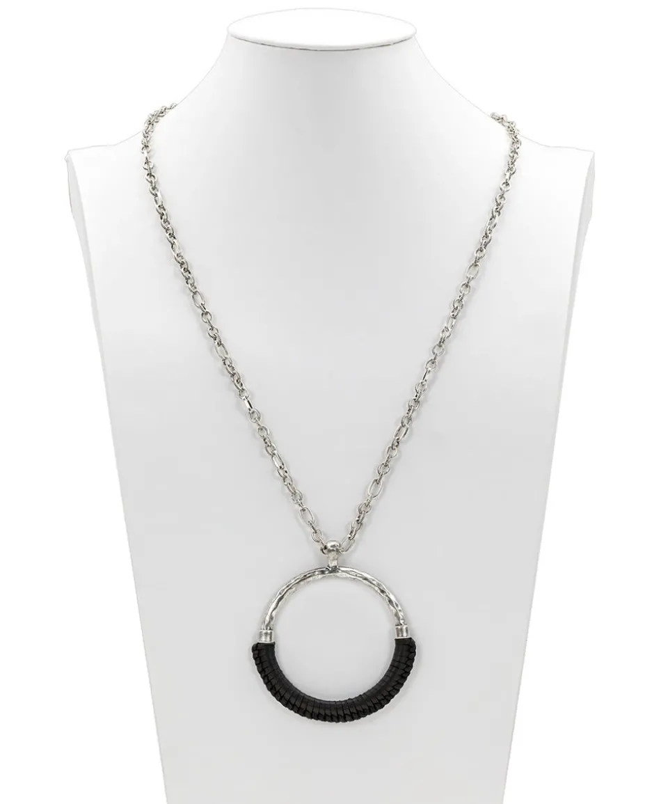 Patricia Nash Carmelina Wrapped Ring Pendant Necklace| Necklaces