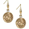 Patricia Nash Coin Drop Earrings| Earrings