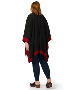 Patricia Nash Color Block Short Shawl| Knitwear