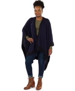 Patricia Nash Color Block Short Shawl| Knitwear