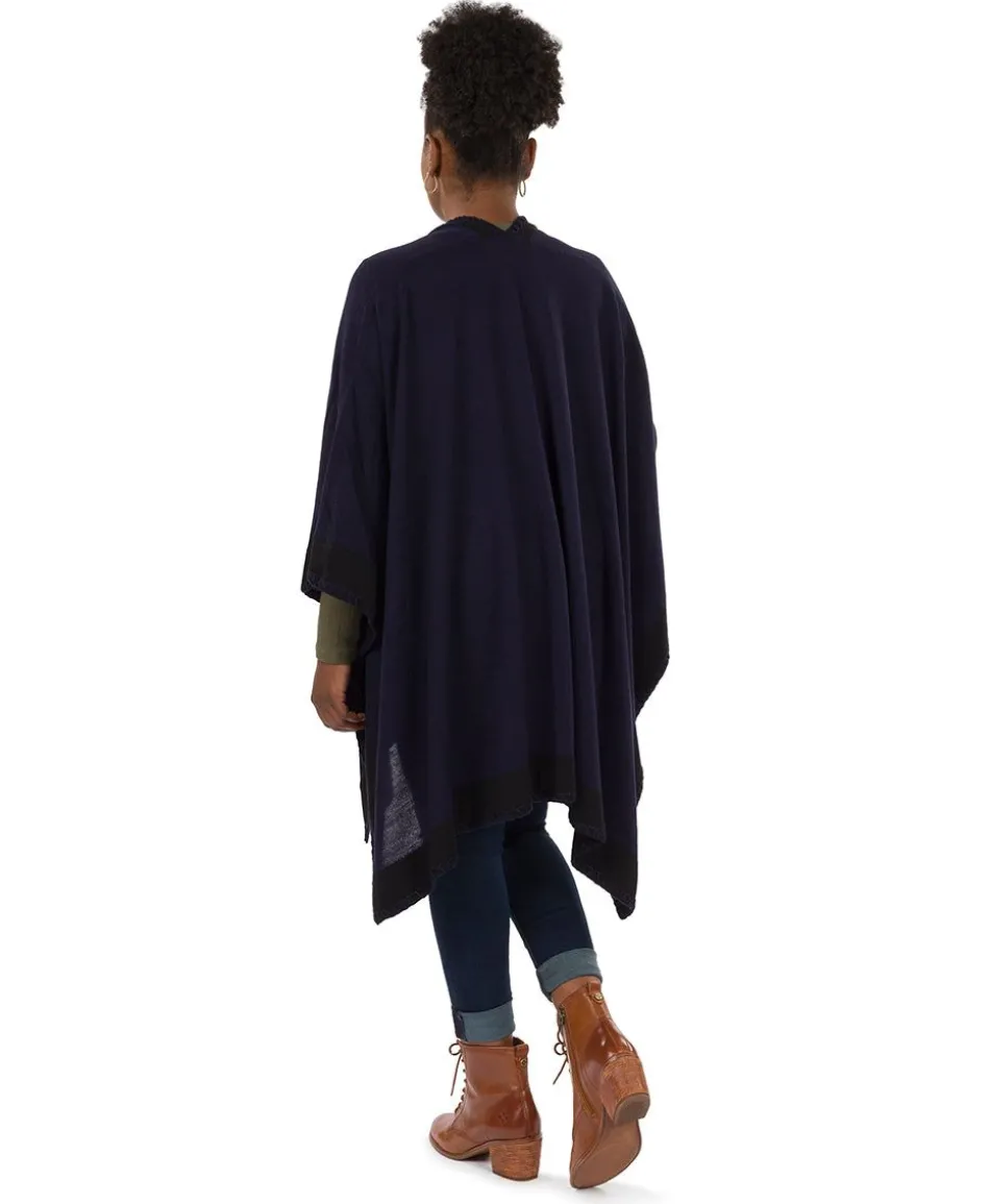 Patricia Nash Color Block Short Shawl| Knitwear