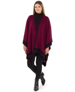 Patricia Nash Color Block Short Shawl| Knitwear