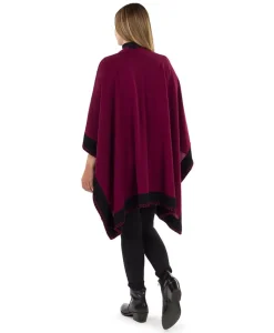 Patricia Nash Color Block Short Shawl| Knitwear