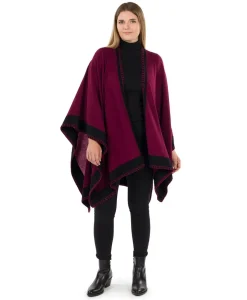 Patricia Nash Color Block Short Shawl| Knitwear