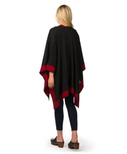 Patricia Nash Color Block Short Shawl| Knitwear