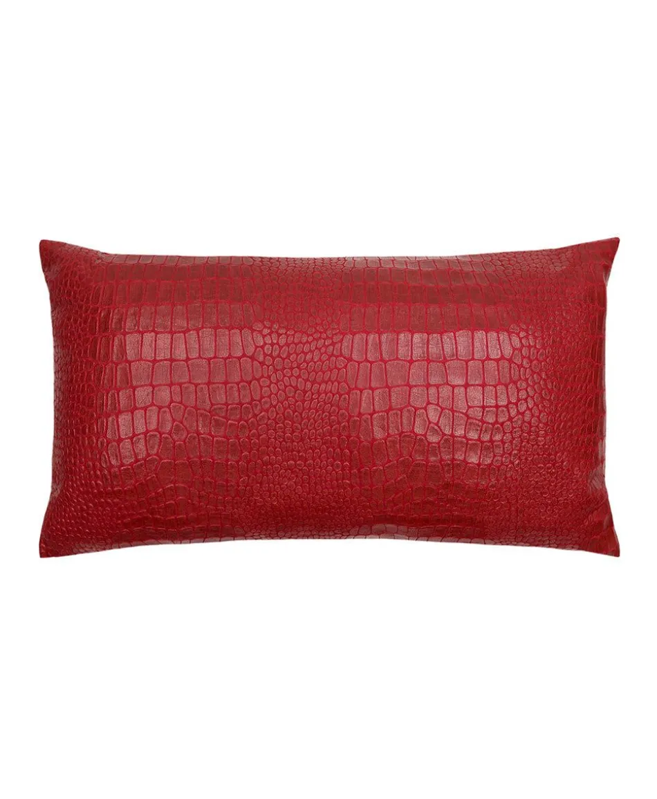 Patricia Nash Croc Embossed Decorative Pillow| Pillows & Shams