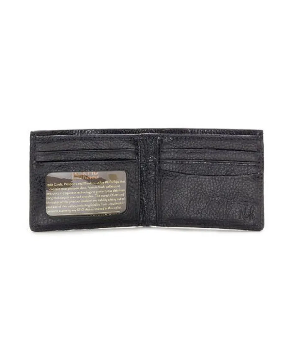 Patricia Nash Double Billfold Id Wallet| Small Leather Goods
