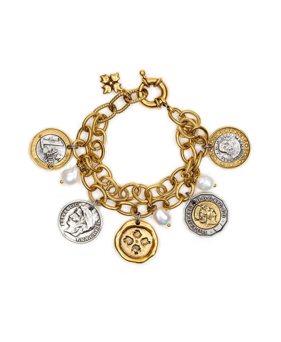 Patricia Nash Double Charm Bracelet| Bracelets