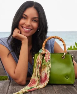 Patricia Nash Empoli Satchel With Scarf| Satchels
