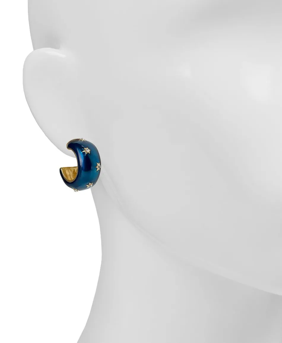 Patricia Nash Enamel Hoop Earrings| Earrings
