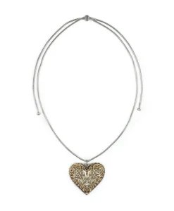 Patricia Nash Filigree Heart Pendant Necklace| Necklaces