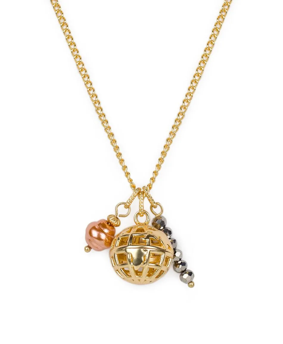 Patricia Nash Globe Charms Necklace| Necklaces