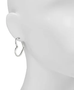 Patricia Nash Hammered Heart Hoop Earrings| Earrings