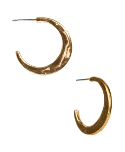 Patricia Nash Hammered Hoop Earrings| Earrings