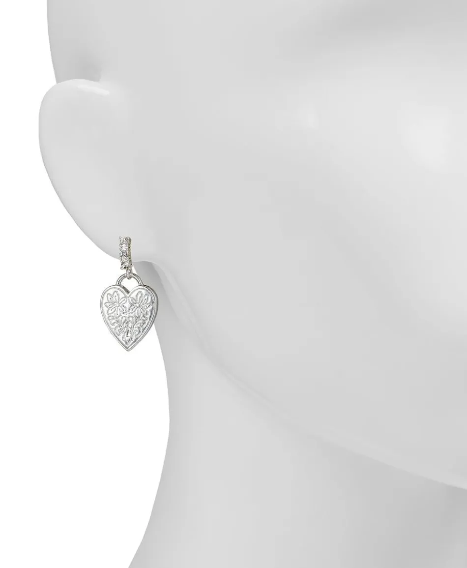 Patricia Nash Heart Lock Drop Earrings| Earrings