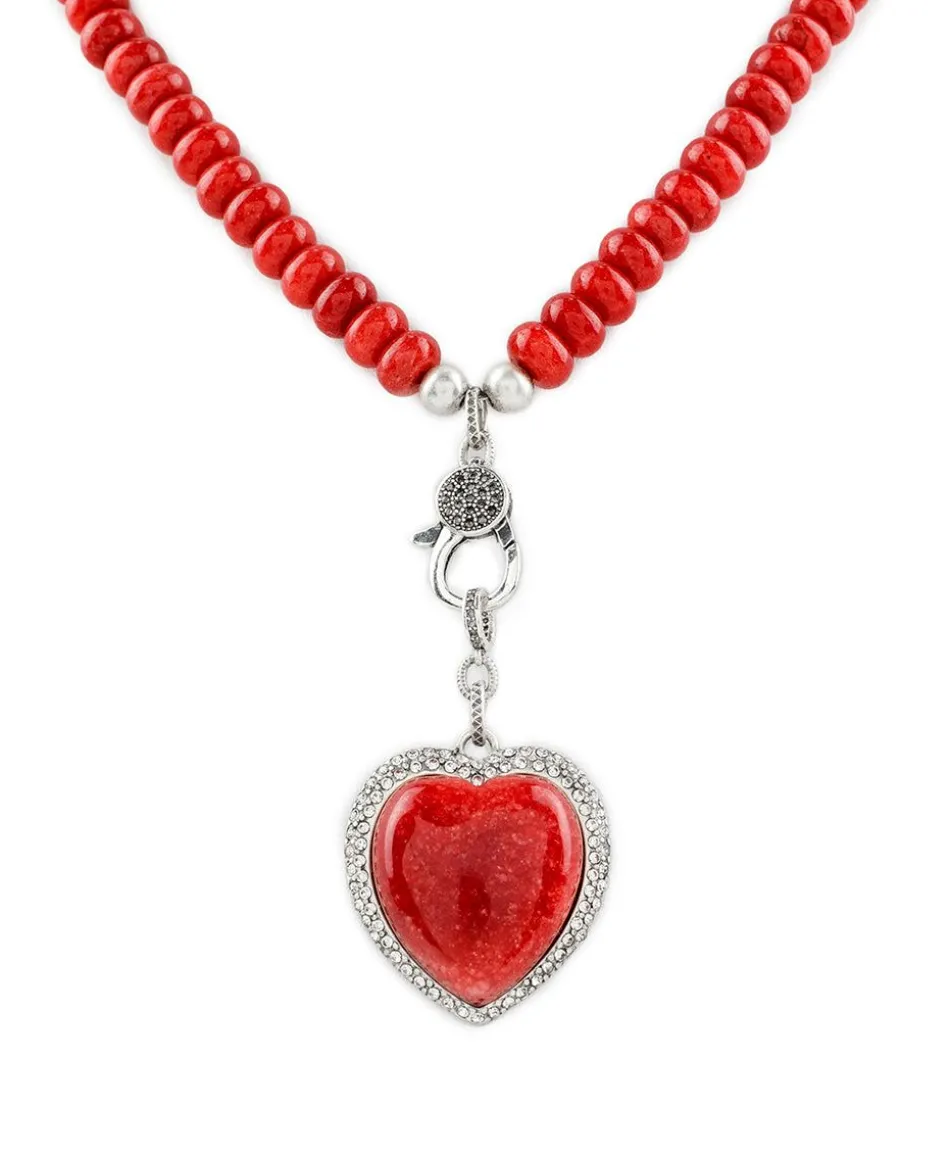 Patricia Nash Heart Necklace| Necklaces