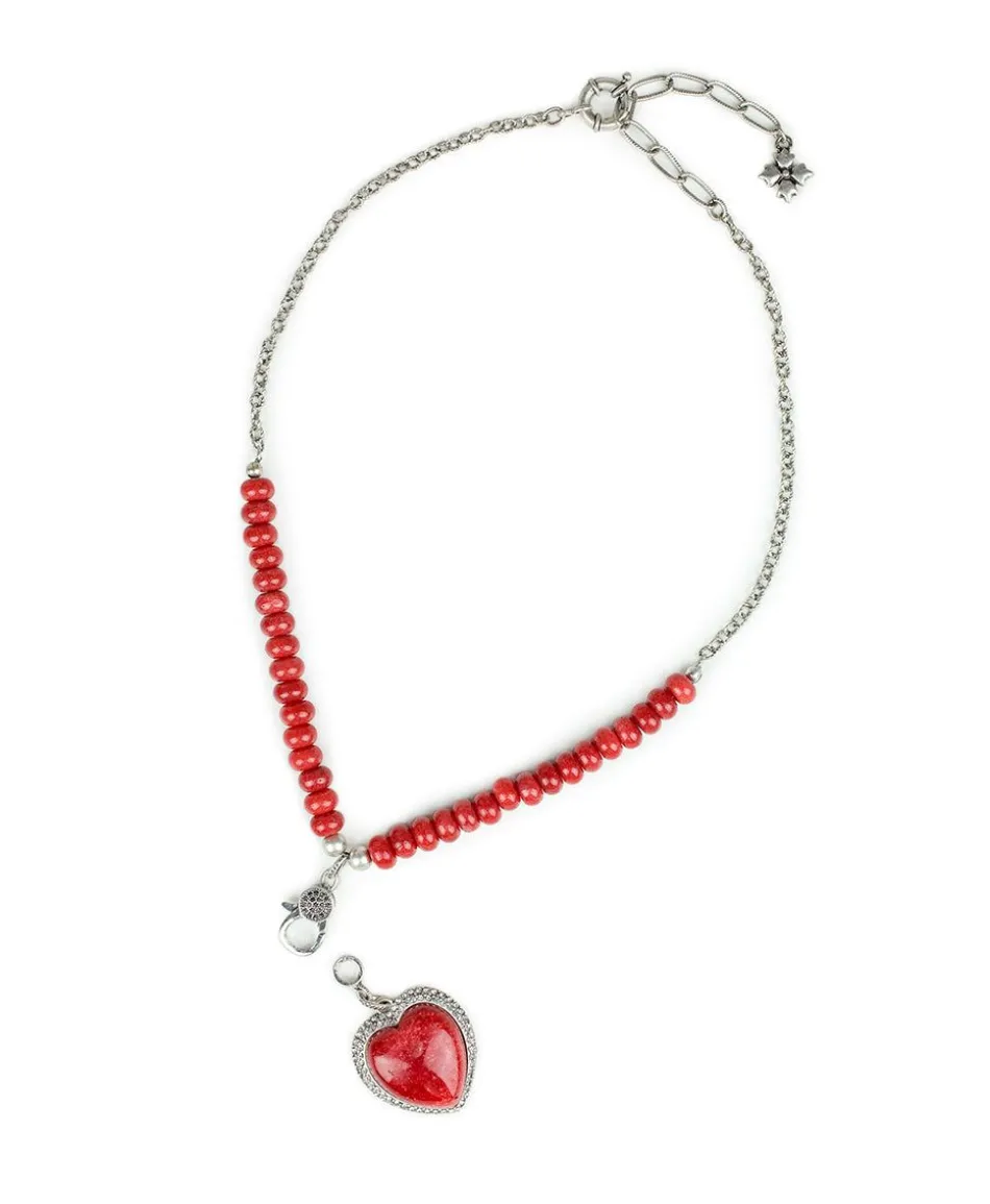 Patricia Nash Heart Necklace| Necklaces