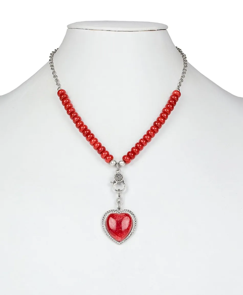Patricia Nash Heart Necklace| Necklaces