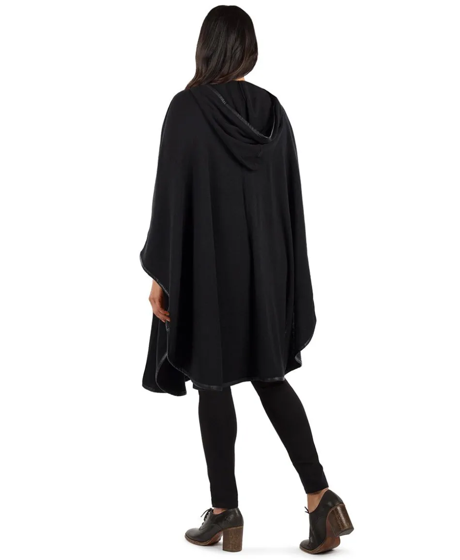 Patricia Nash Hooded Cape With Clasp| Knitwear