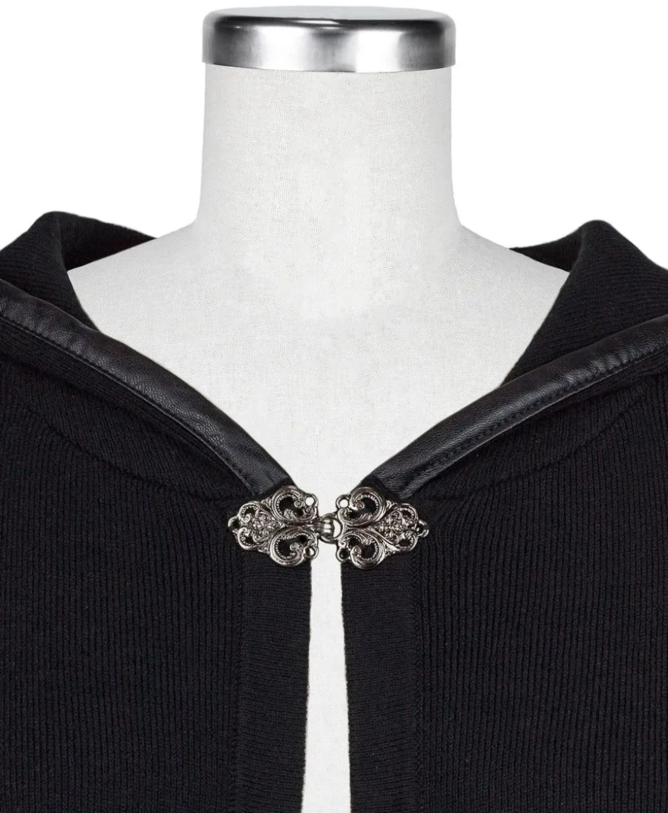 Patricia Nash Hooded Cape With Clasp| Knitwear