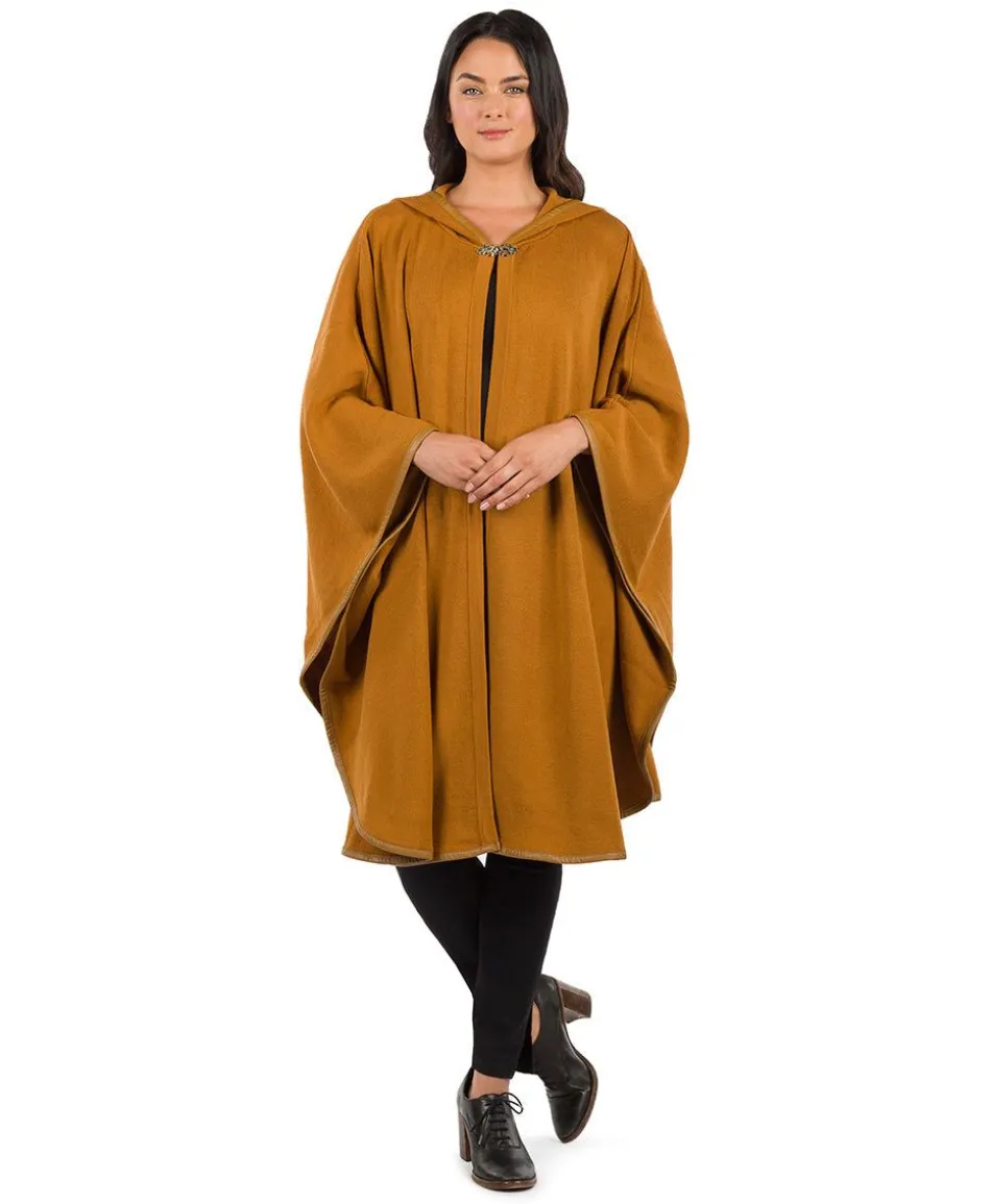 Patricia Nash Hooded Cape With Clasp| Knitwear