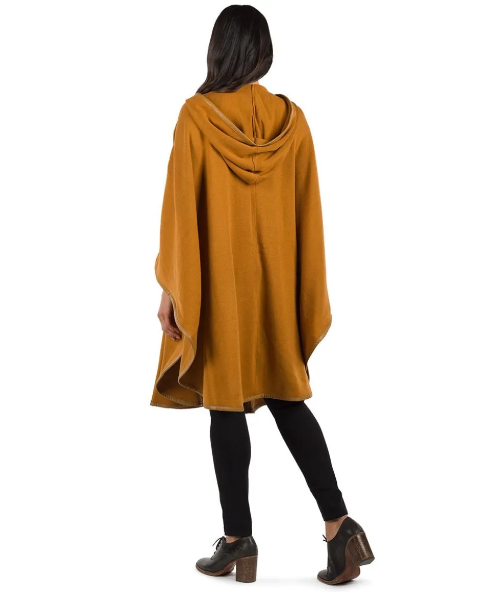 Patricia Nash Hooded Cape With Clasp| Knitwear