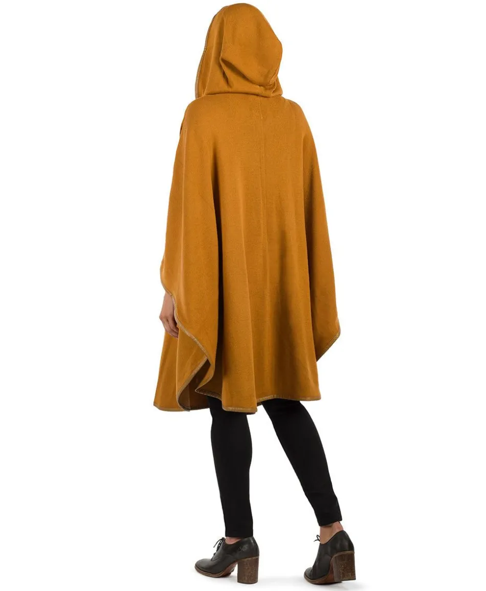 Patricia Nash Hooded Cape With Clasp| Knitwear