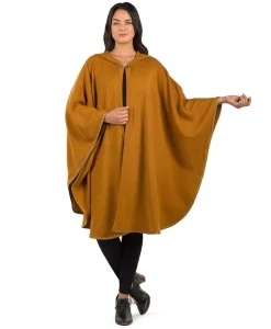 Patricia Nash Hooded Cape With Clasp| Knitwear