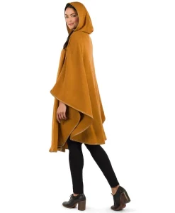 Patricia Nash Hooded Cape With Clasp| Knitwear