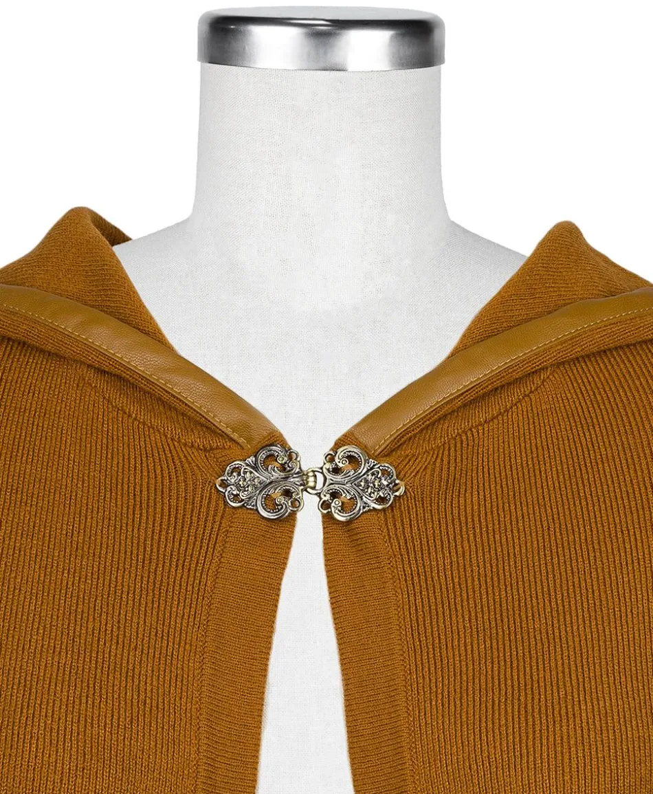 Patricia Nash Hooded Cape With Clasp| Knitwear