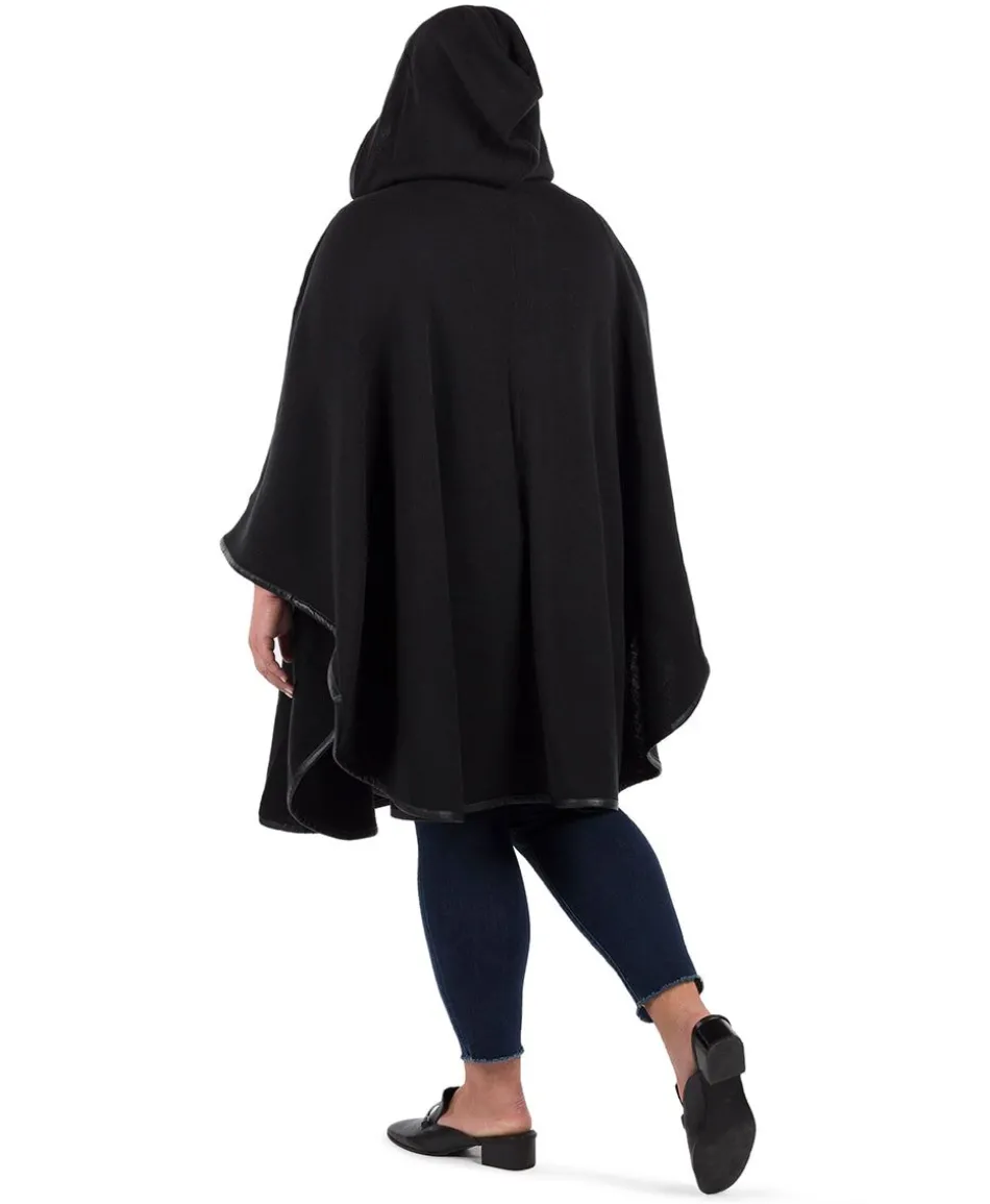Patricia Nash Hooded Cape With Clasp| Knitwear