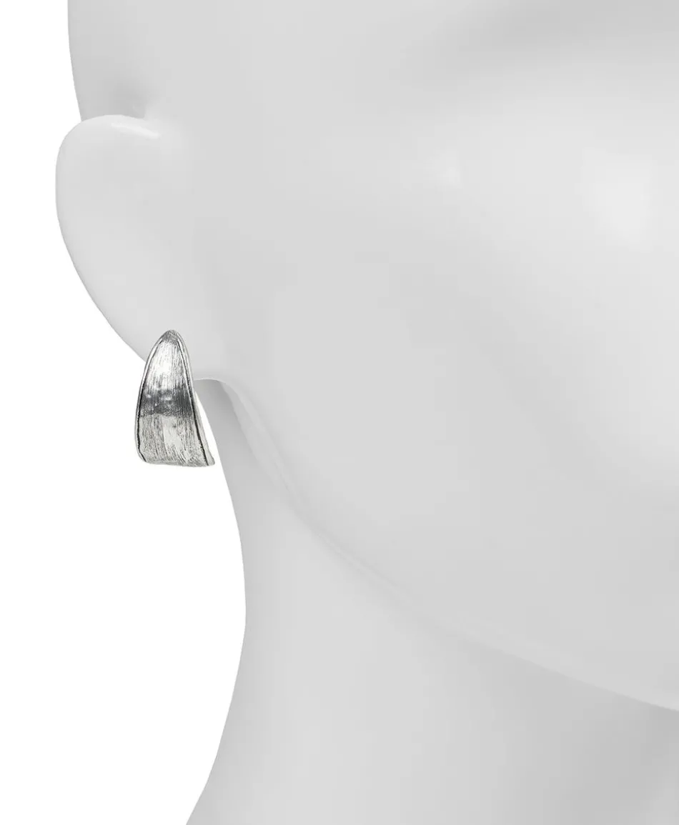 Patricia Nash J Hoop Hammered Earrings| Earrings