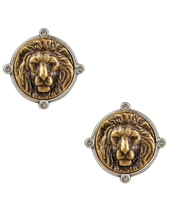 Patricia Nash Lionhead Stud Earrings| Earrings