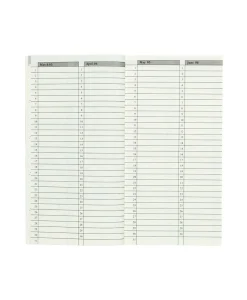 Patricia Nash Lodi Agenda Write In Refill| Agendas & Journals