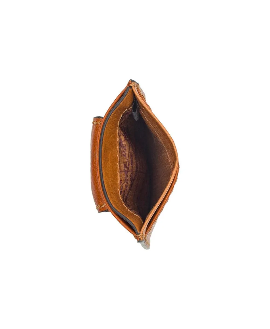 Patricia Nash Magnetic Clip Card Case| Small Leather Goods