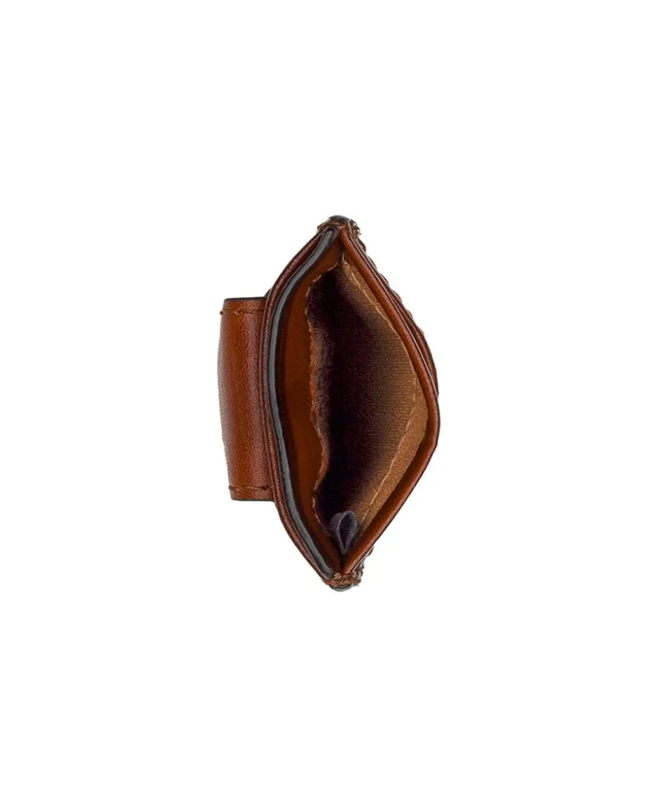 Patricia Nash Magnetic Money Clip Sorrento Block| Small Leather Goods
