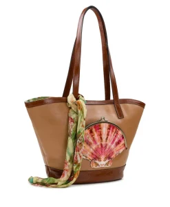 Patricia Nash Marconia Tote With Scarf| Totes