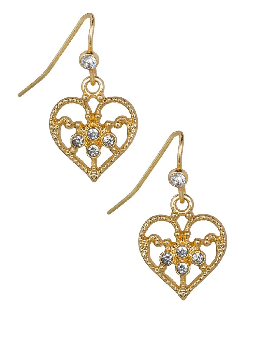 Patricia Nash Mini Heart Drop Earrings| Earrings