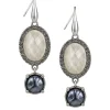 Patricia Nash Oval Double Drop Earrings| Earrings