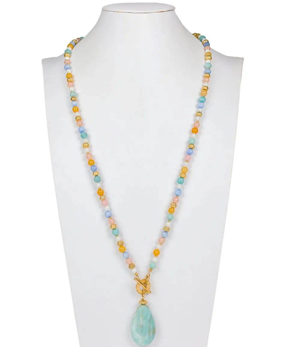 Patricia Nash Pastel Bead Necklace| Necklaces