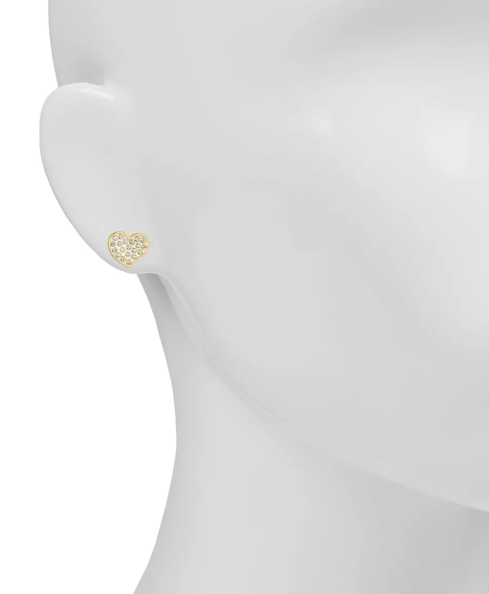 Patricia Nash Pave Heart Earrings| Earrings