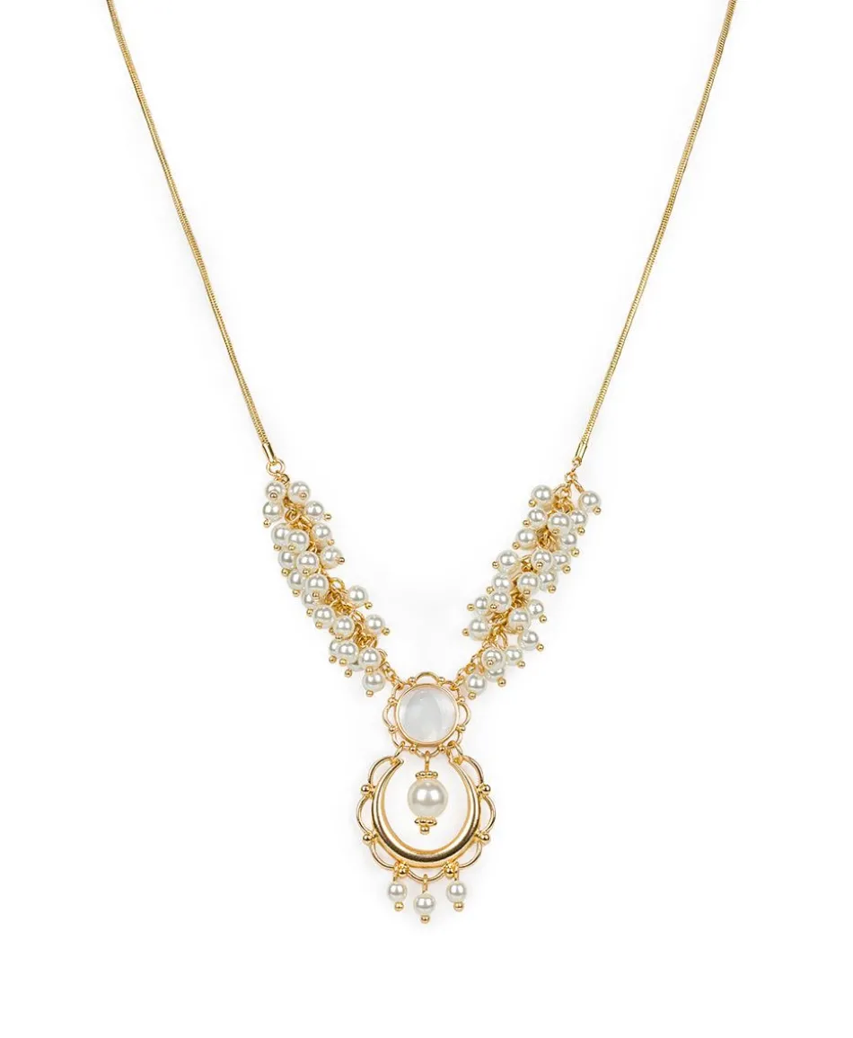 Patricia Nash Pearl Adjustable Necklace| Necklaces
