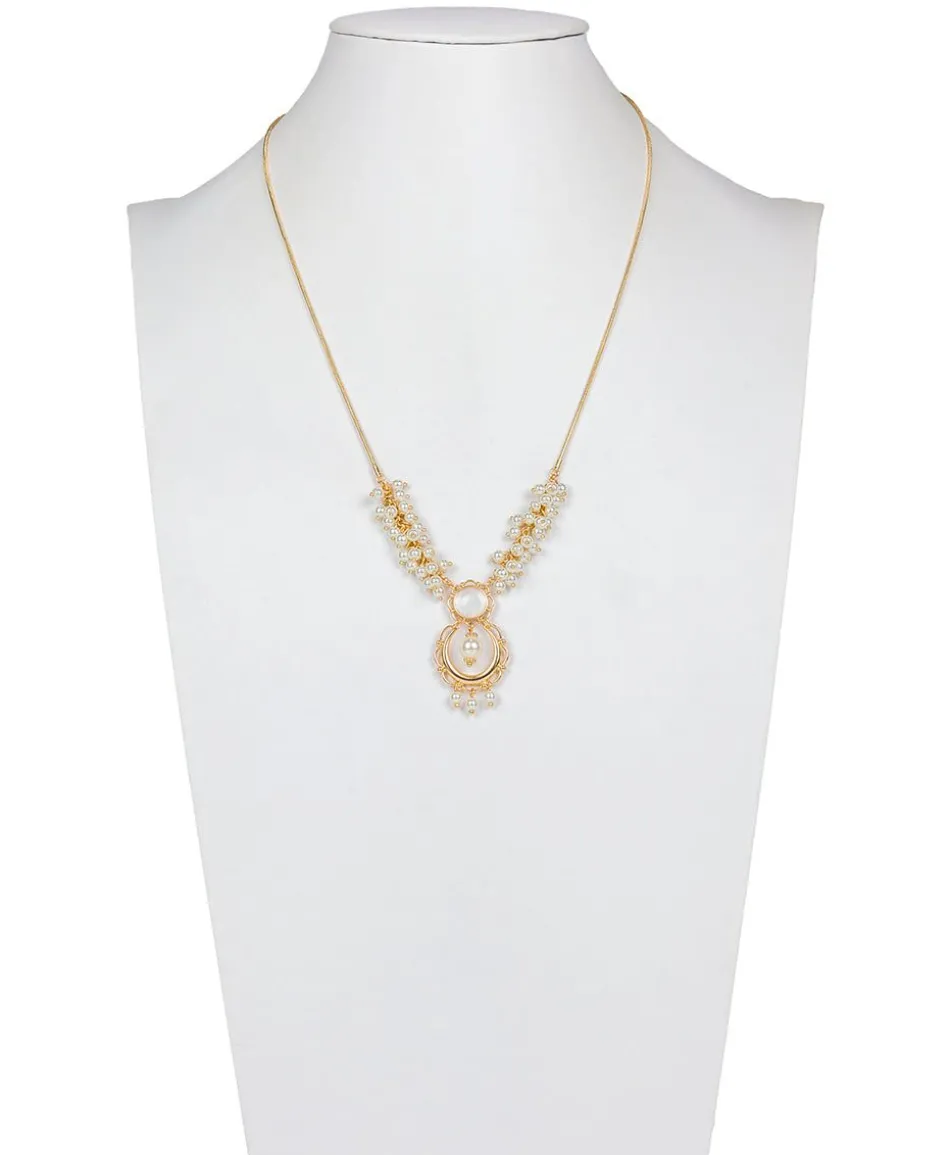 Patricia Nash Pearl Adjustable Necklace| Necklaces