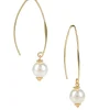 Patricia Nash Pearl Arc Hoop Bead Earrings| Earrings