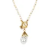 Patricia Nash Pearl Drop Adjustable Necklace| Necklaces