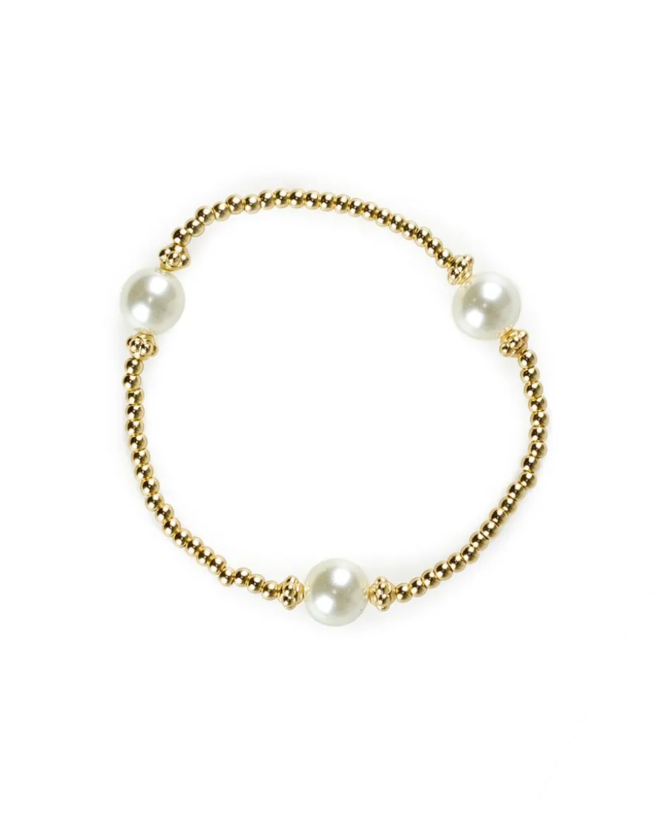 Patricia Nash Pearl Stretch Bracelet Set| Bracelets